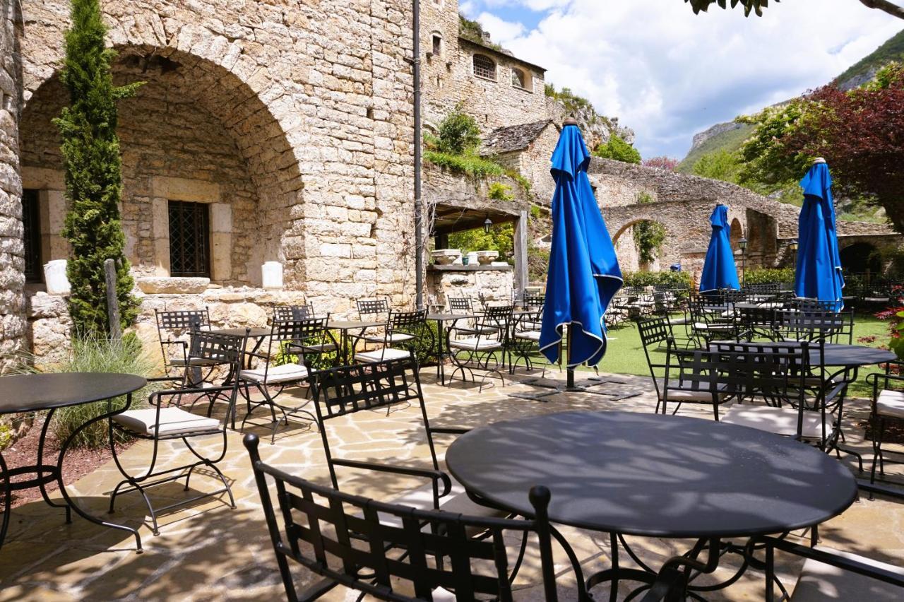 Hotel-Restaurant Le Manoir De Montesquiou La Malene Exterior photo